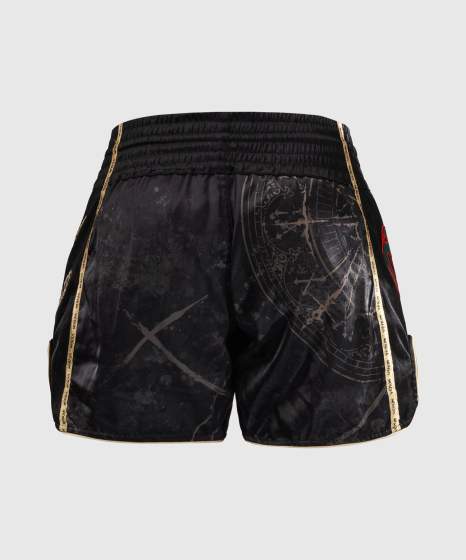 Venum Muay Thai Shorts Santa Muarte 5.0, Schwarz 3