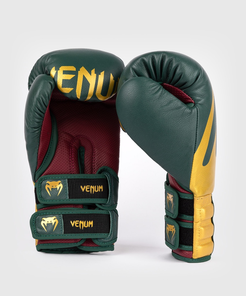 Venum Boxhandschuhe Reverso, Grün-Gold 2