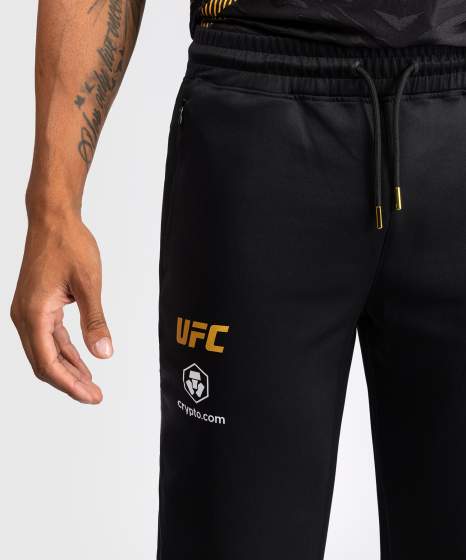 Venum Jogginghose UFC Fusion Authentic Fight Night Straight Leg Champion, Schwarz-Gold 4