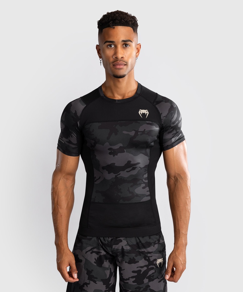 Venum Rash Guard G-Fit Air, Schwarz-Camo 2