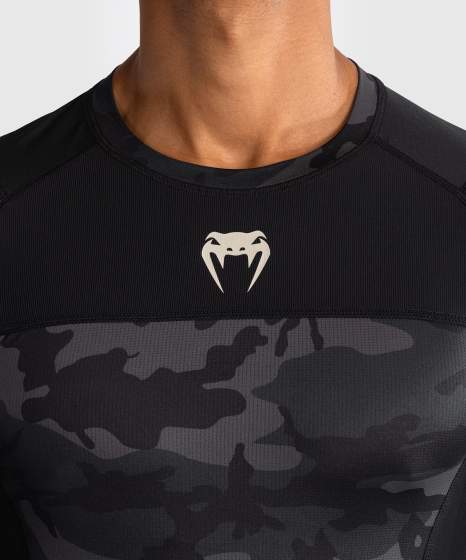 Venum Rash Guard G-Fit Air, Schwarz-Camo 4