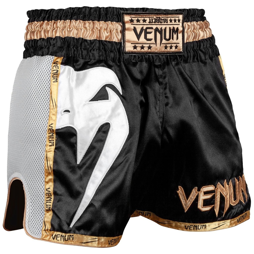 Venum Giant Muay Thai Shorts schwarz gold 2