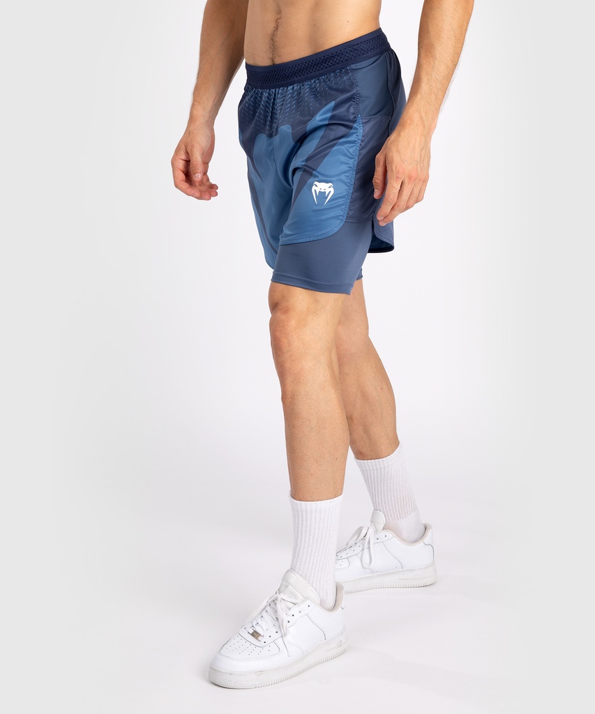 Venum Fight Shorts Attack, Navy Blue 3