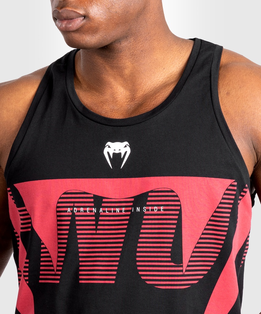 Venum Tank Top Adrenaline, Schwarz-Rot 5