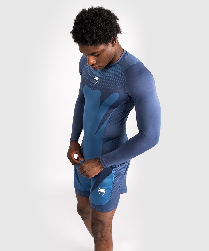 Venum Rash Guard Attack, Marineblau 2