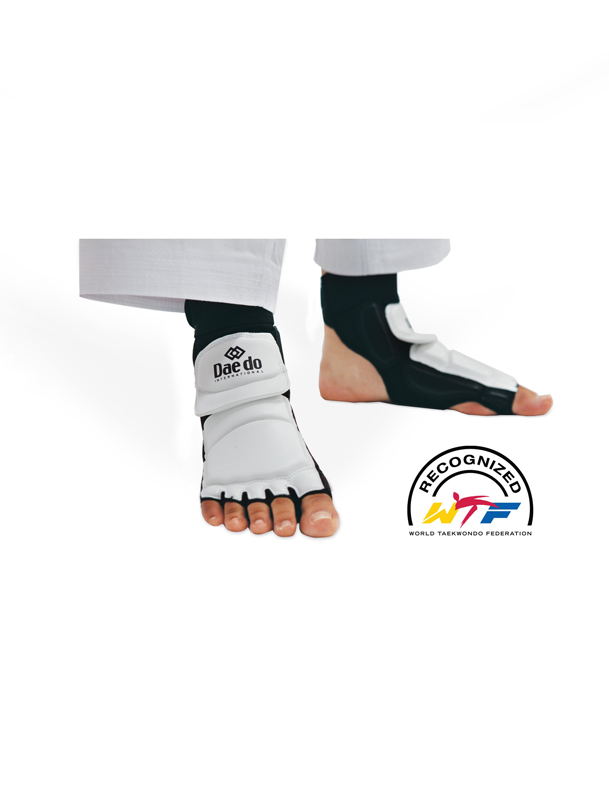 Daedo Foot Protector Taekwondo WT, White