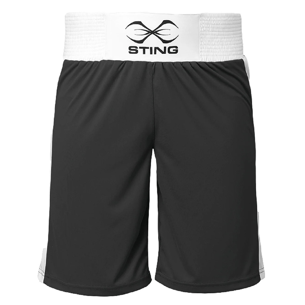 Sting Boxing Shorts Mattle Competition, Black