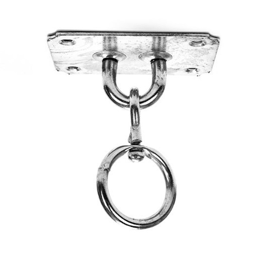 Daniken Ceiling Hook M for Heavy Bag up to 25kg, Silver