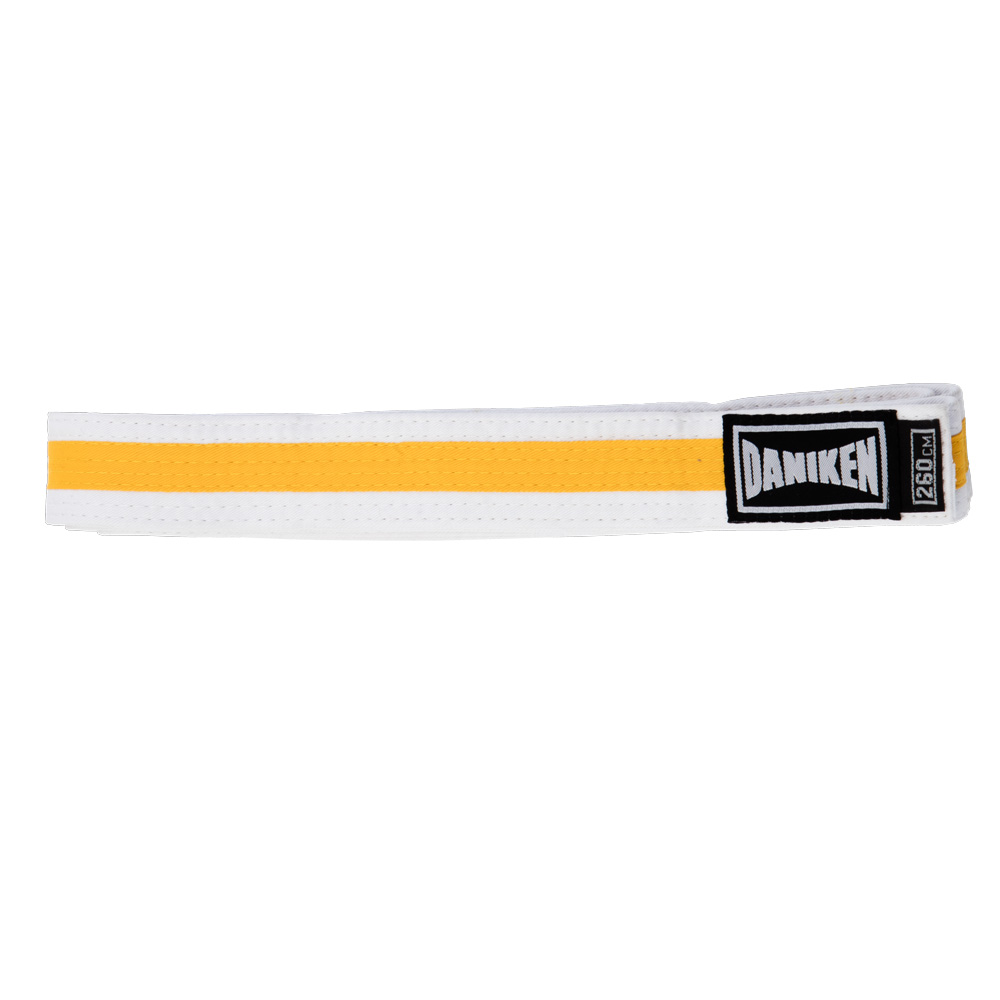 Daniken Martial Arts Belt, White-Yellow