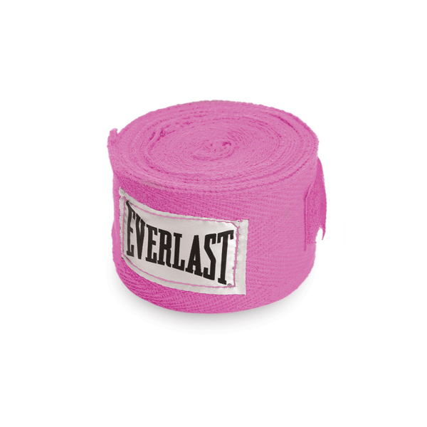 Everlast Hand Wraps 3m Semi-Elastic, Pink