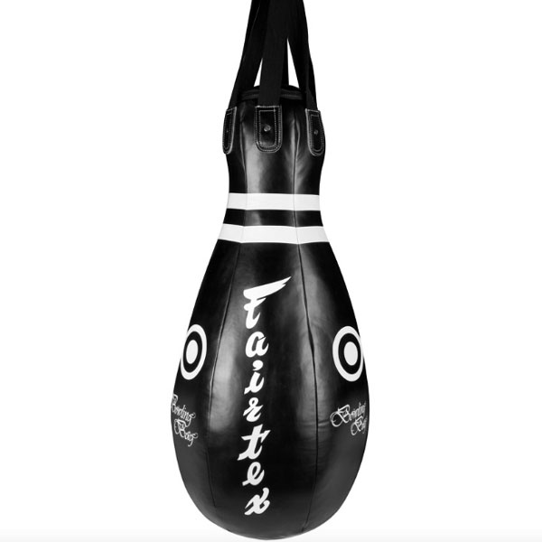 Fairtex Heavy Bag Bowling Bag HB10 117x45cm 30kg, Black