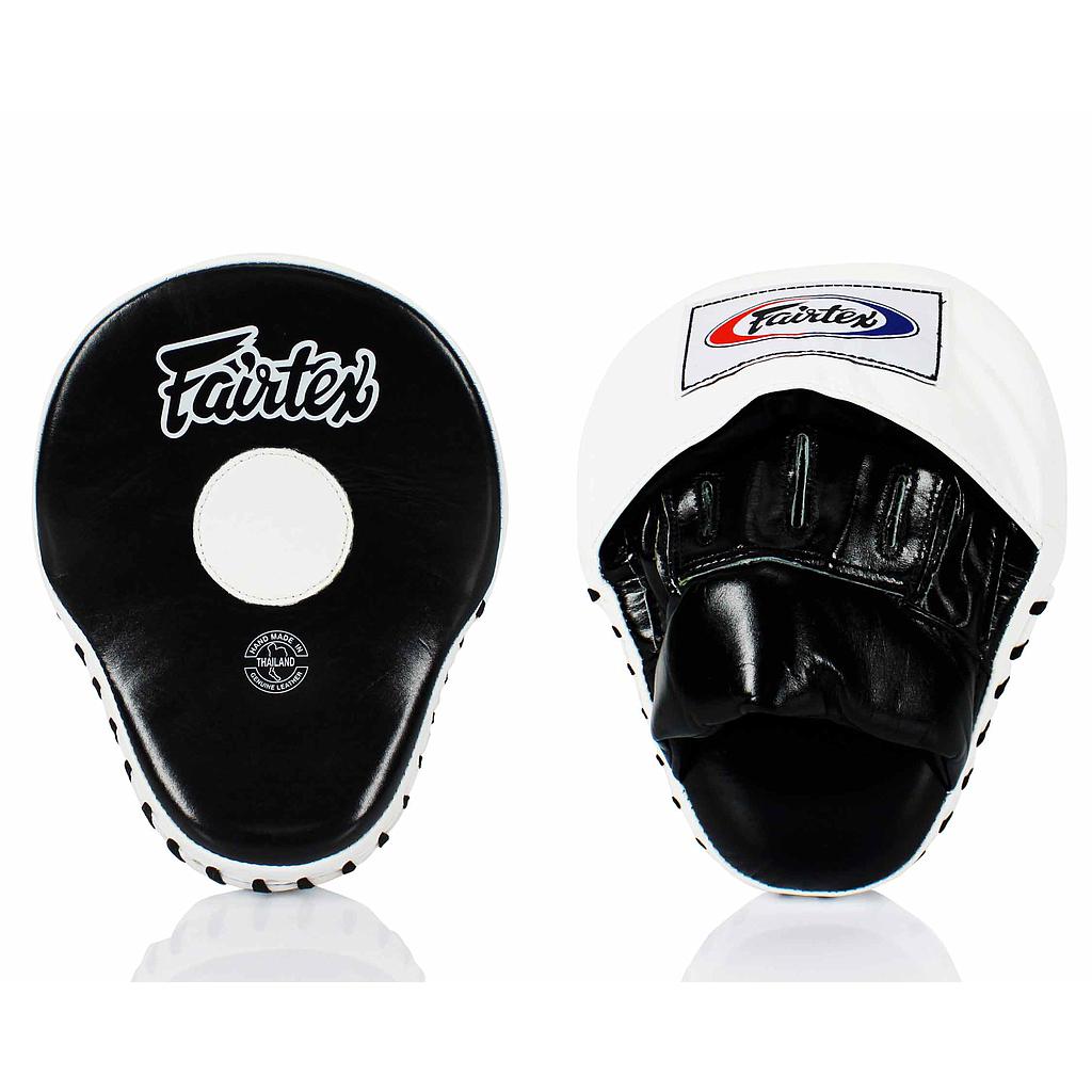 Fairtex Punch Mitts Ultimate Contoured FMV9, Black-White