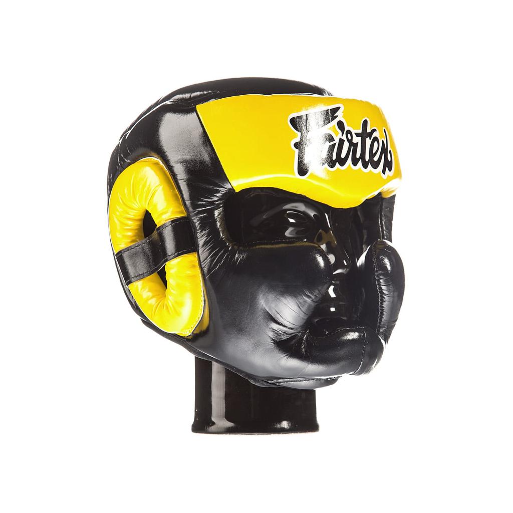 Fairtex Head Guard Full Coverage HG13, Yellow