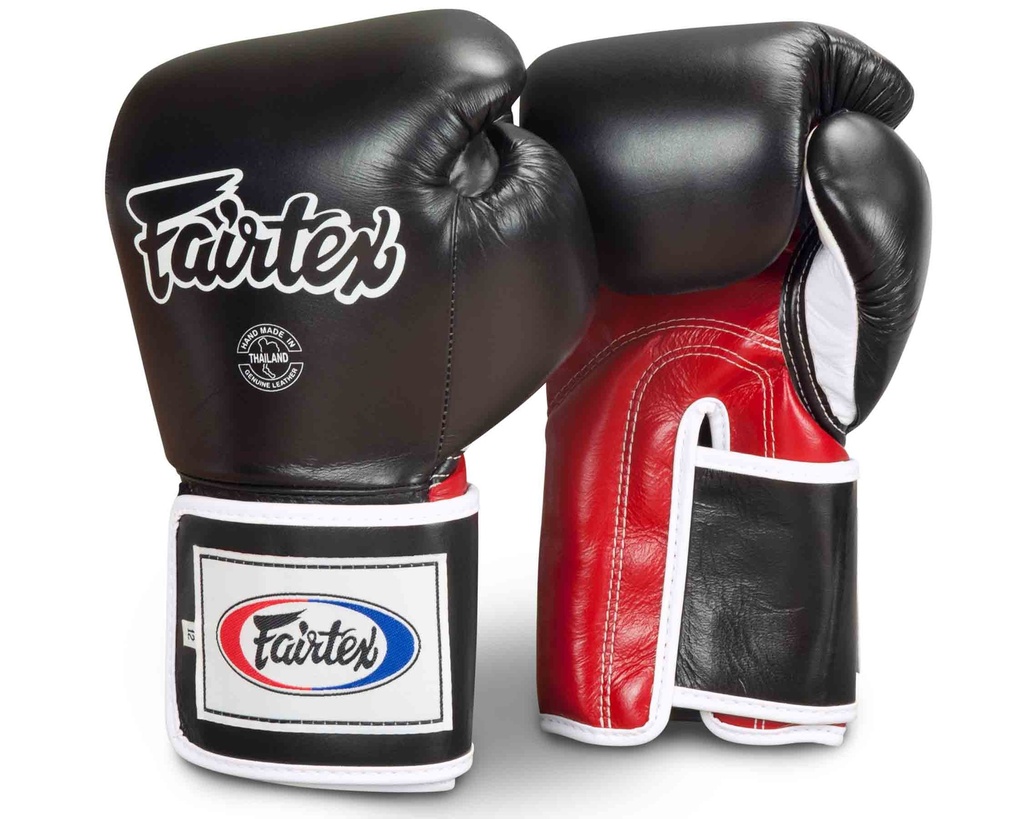 Fairtex Boxhandschuhe BGV5 Super Sparring, Schwarz-Rot