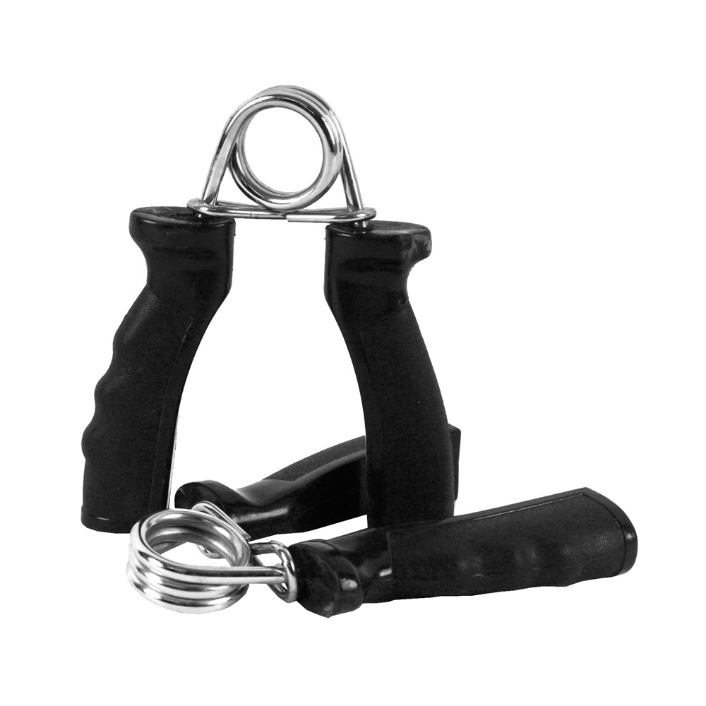 Hand Grips with Springs, Black