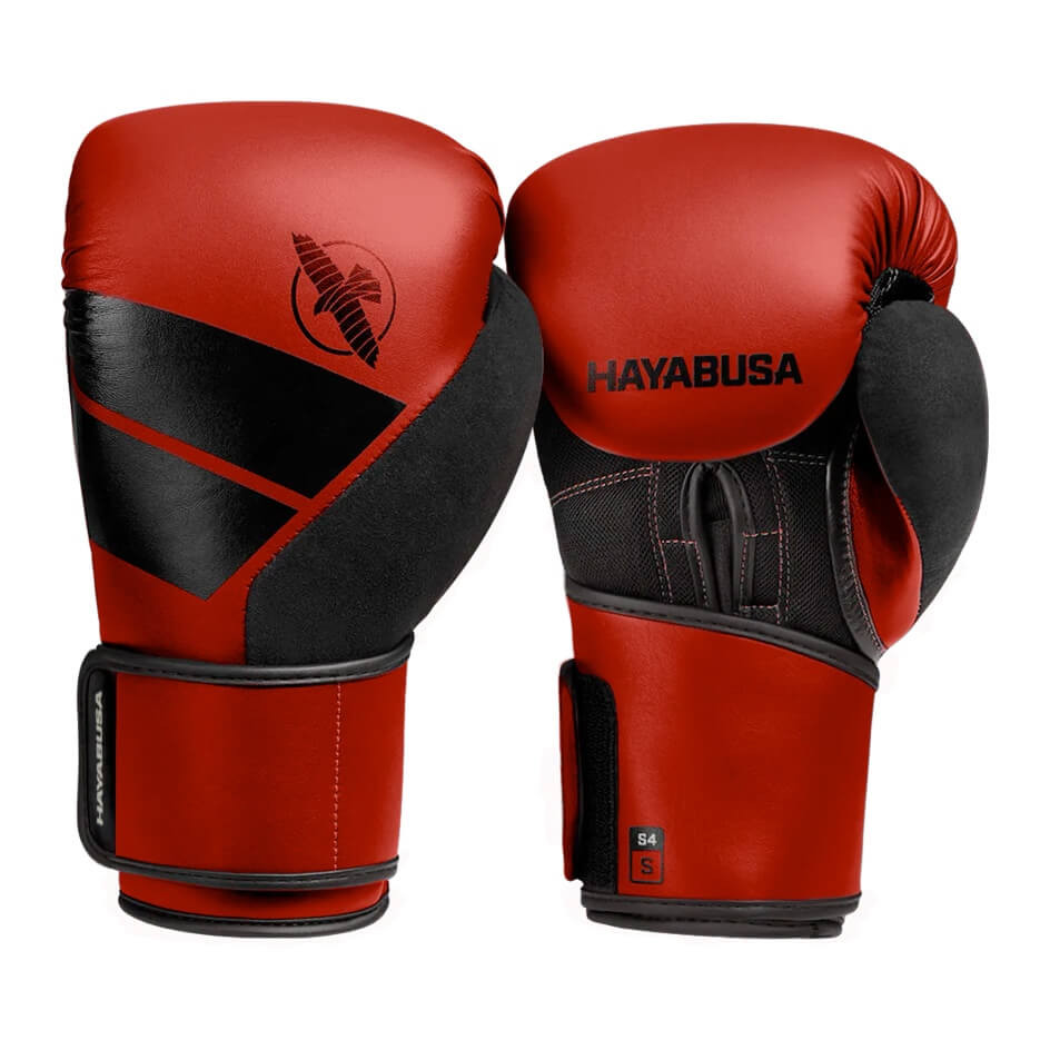 Hayabusa Boxhandschuhe S4, Rot