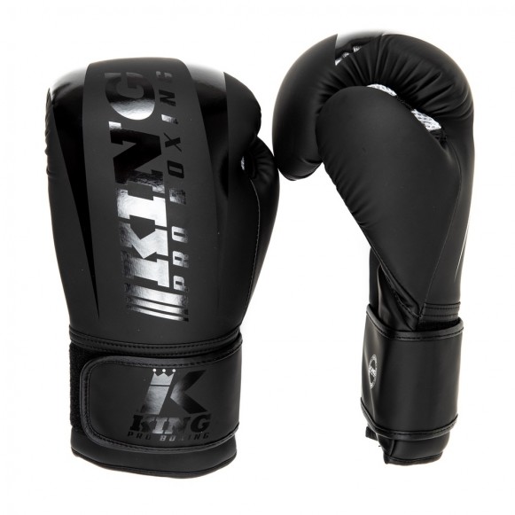 King Pro Boxing Boxhandschuhe Revo, Schwarz