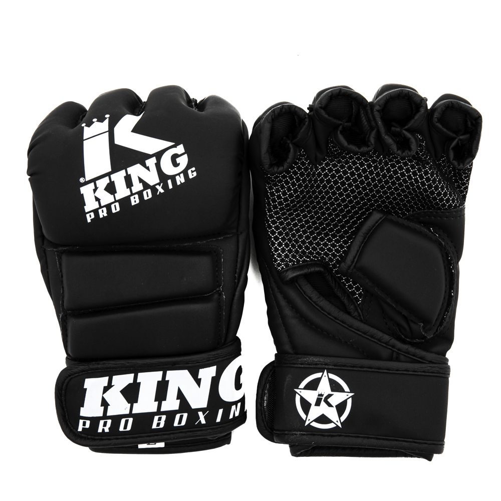 King Pro Boxing MMA Handschuhe Revo, Schwarz