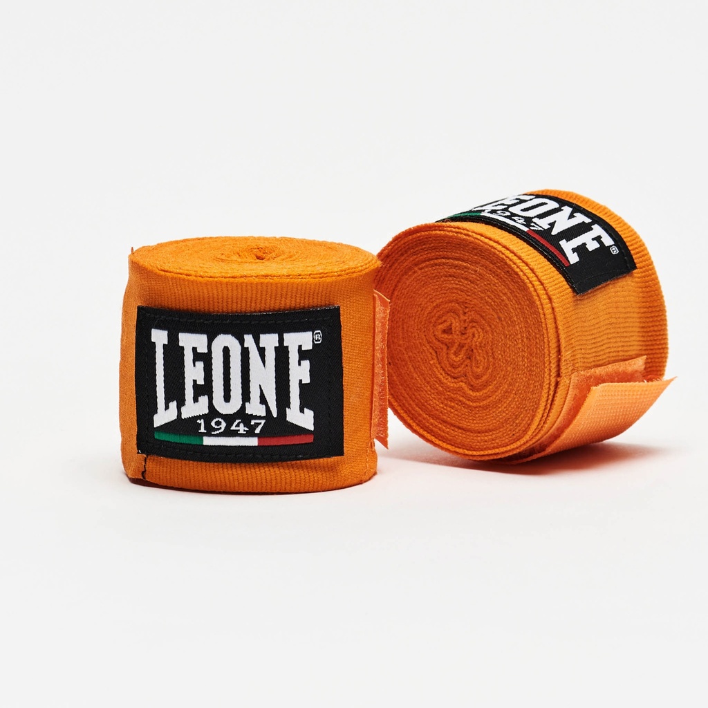 Leone Boxbandage 4,5m Halbelastisch, Orange