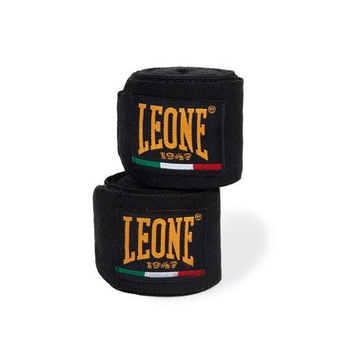 Leone Hand Wrap 4.5m Semi-Elastic, Black