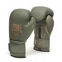 Leone Boxing Gloves Edition Military Green Gold