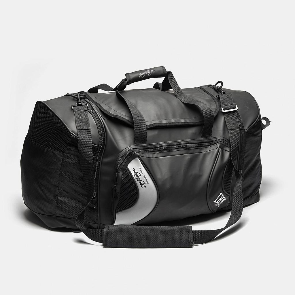 Leone Sporttasche/Rucksack Black Edition, Schwarz