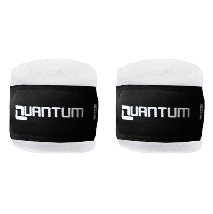 Quantum Hand Wraps 4.5m Semi-Elastic, White