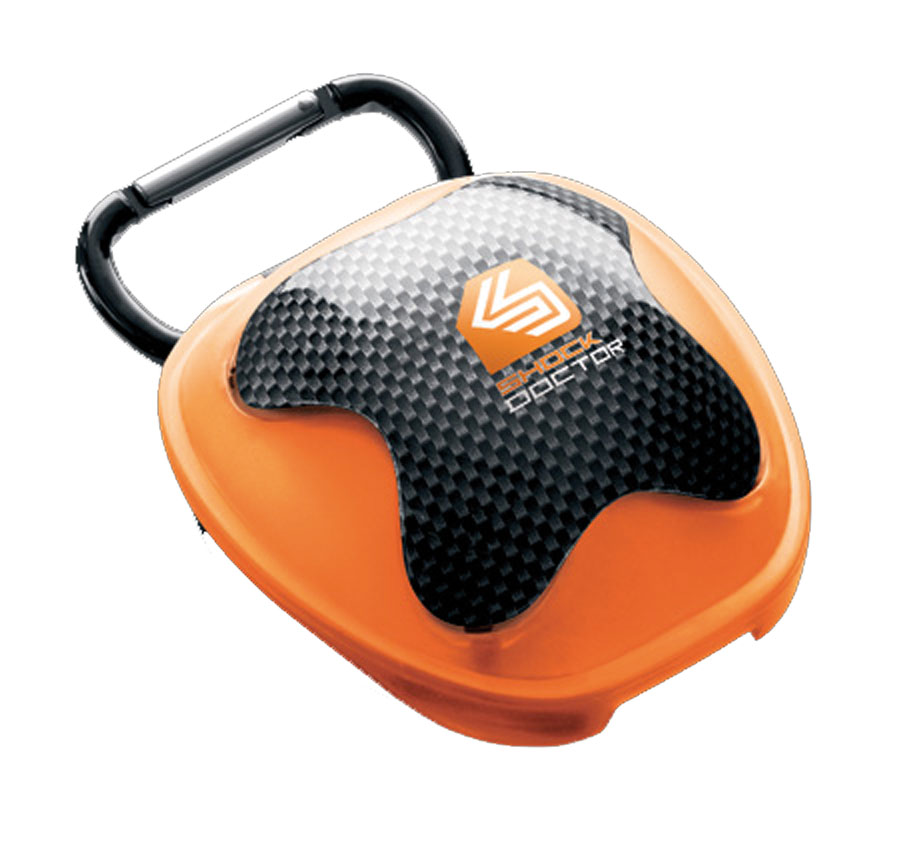 Shock Doctor Carbon Mouthguard Case, Orange