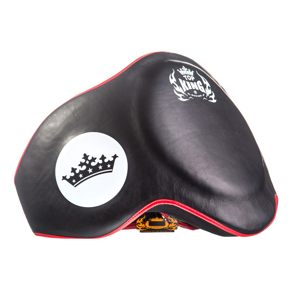 Top King Belly Pad, Schwarz-Rot