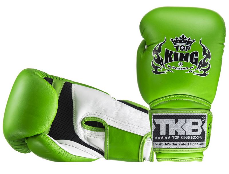 Top King Boxing Gloves Super Air, Green