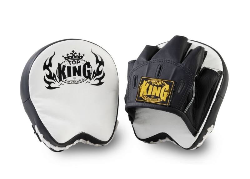 Top King Punch Mitts Mini Professional, White