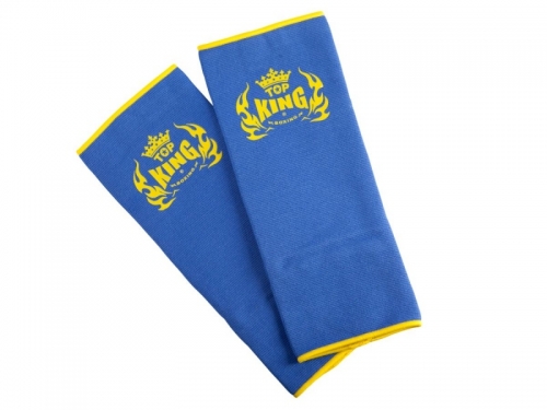 Top King Ankle Guards, Blue-Yellow