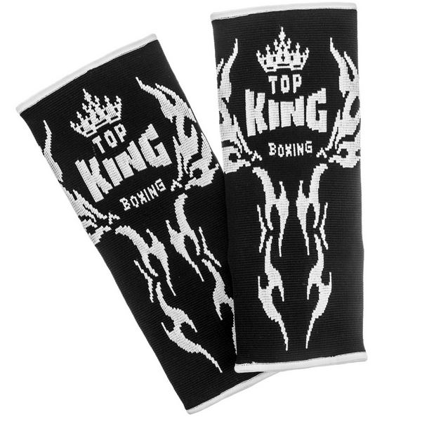 Top King Ankle Guards Tribal, Black