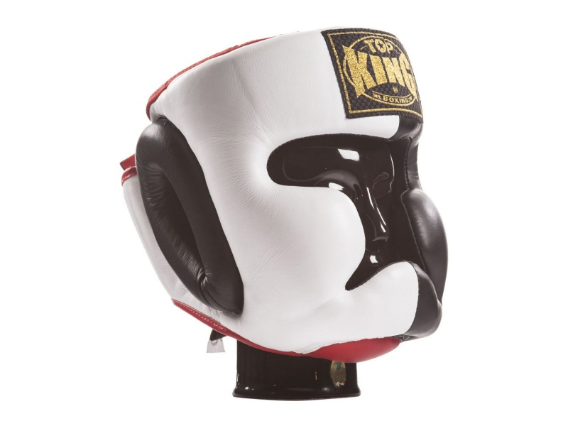 Top King Head Guard Extra Coverage, White