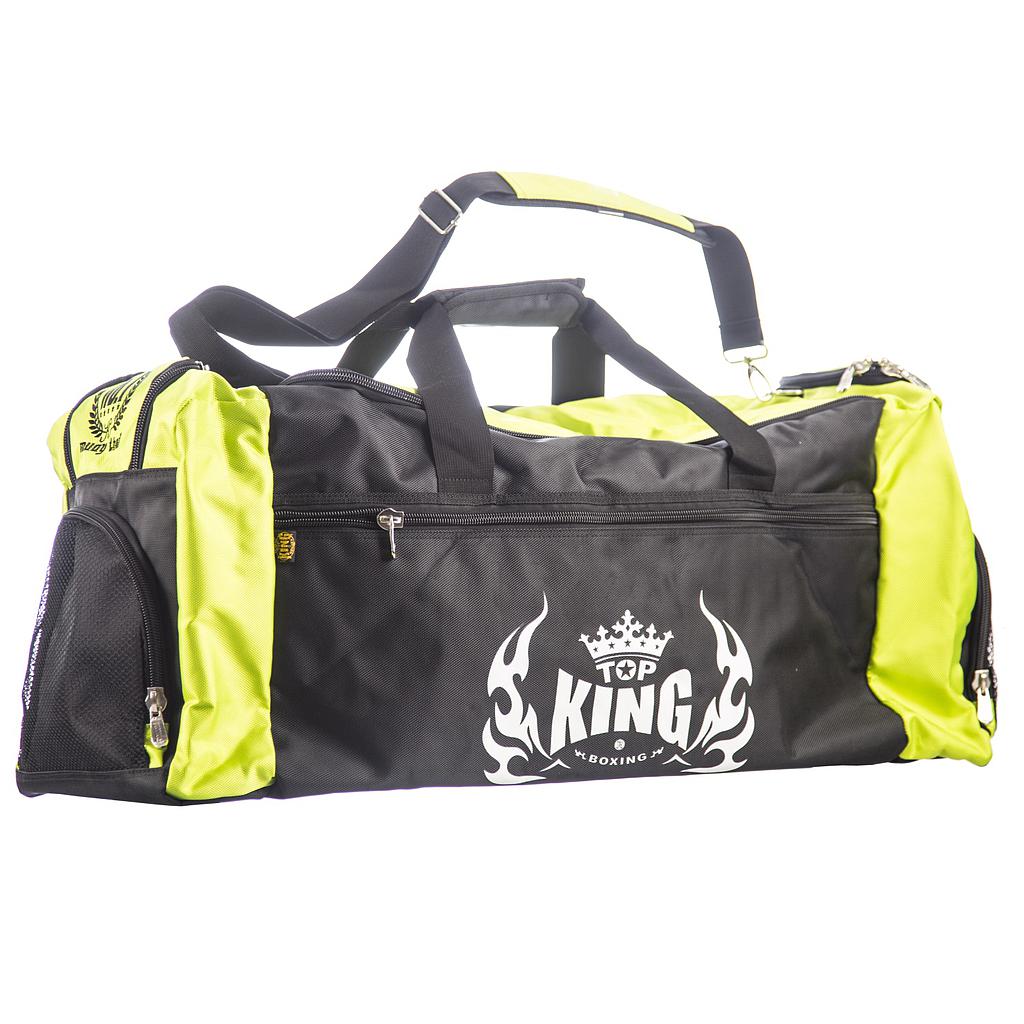 Top King Gym Bag, Black-Yellow