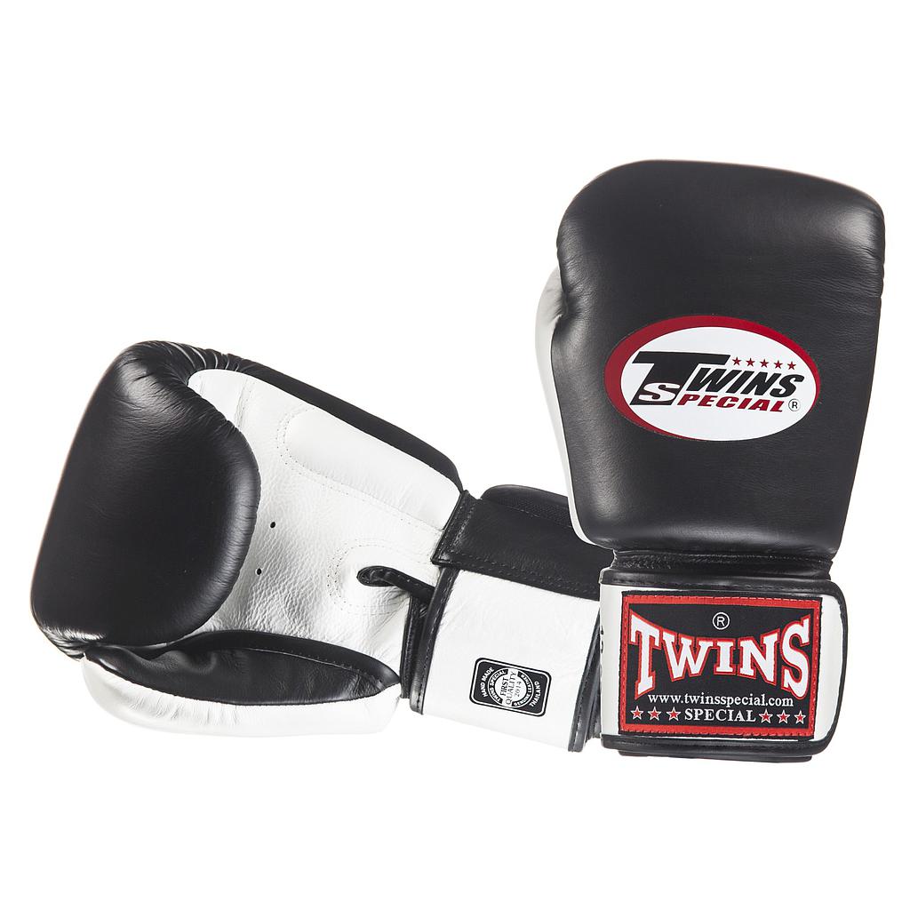 Twins Boxing Gloves BGVL-3, Black-White