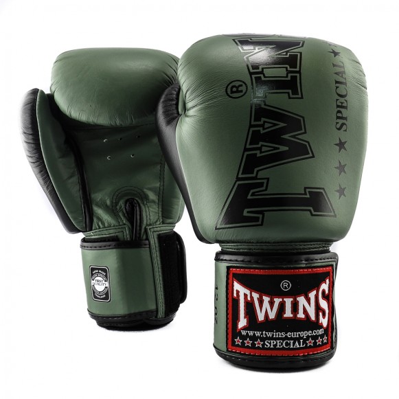 Twins Boxing Gloves BGVL-8, Green