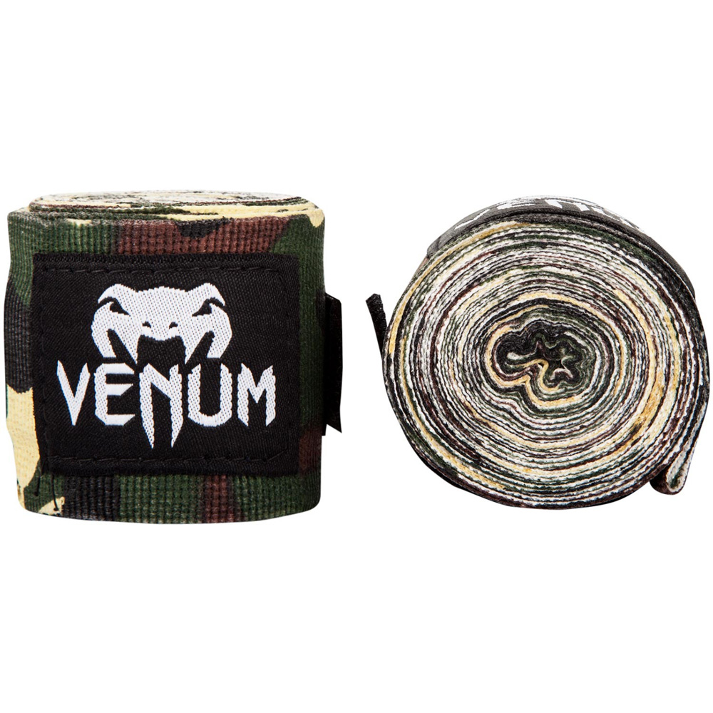 Venum Boxbandagen 2,5m Halbelastisch, Camo