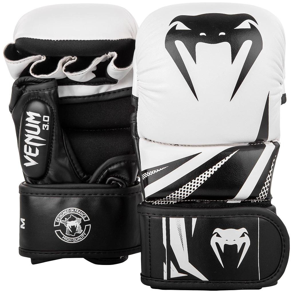 Venum MMA Gloves Sparring Challenger 3.0, White-Black