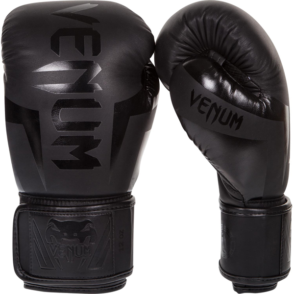 Venum Boxhandschuhe Elite, Schwarz