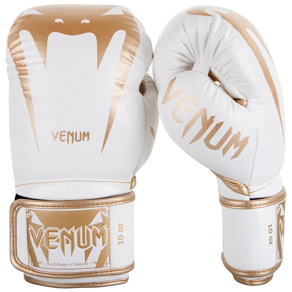 Venum Boxhandschuhe Giant 3.0, Weiß-Gold