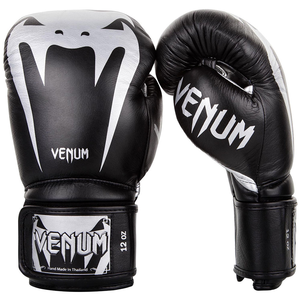 Venum Boxhandschuhe Giant 3.0, Schwarz-Silber