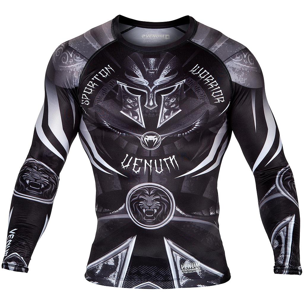 Venum Rash Guard Gladiator 3.0, Black-White