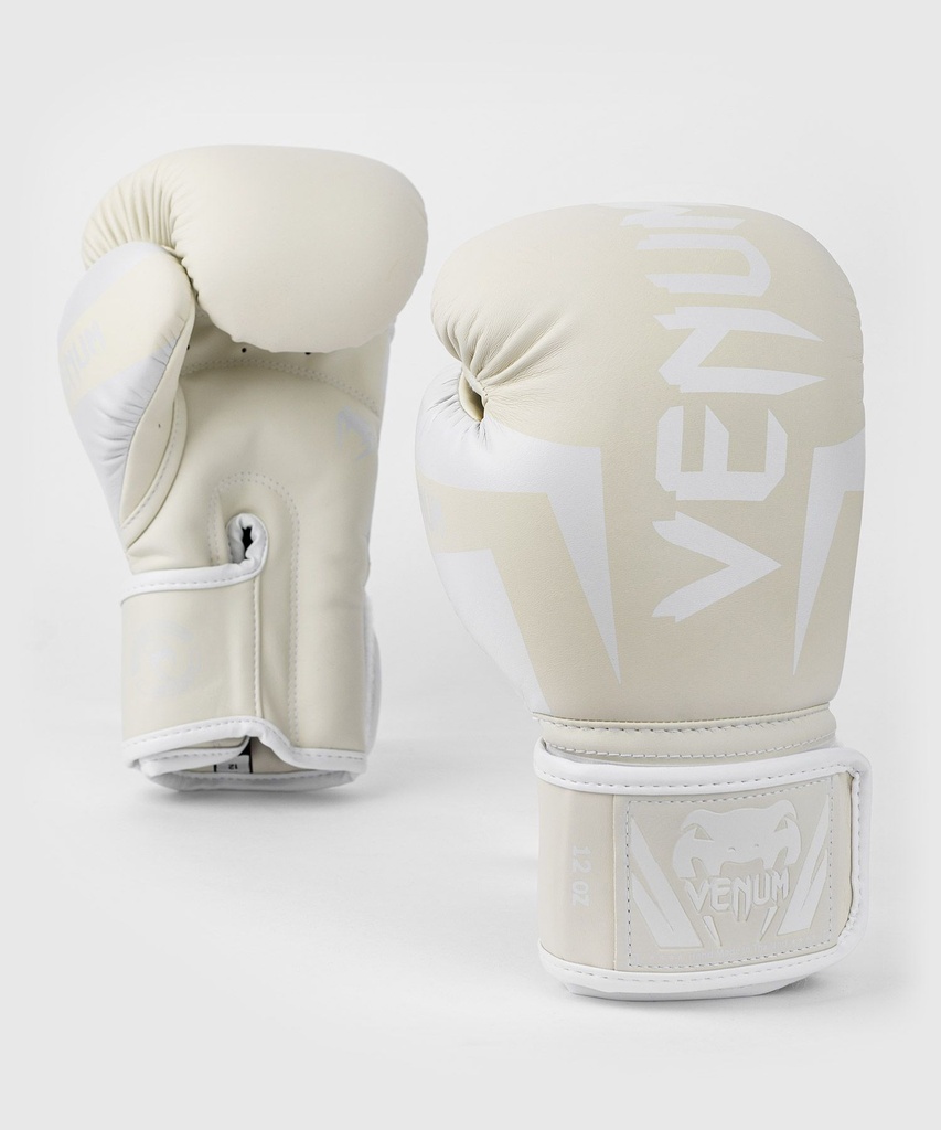 Venum Boxing Gloves Elite, White-Ivory