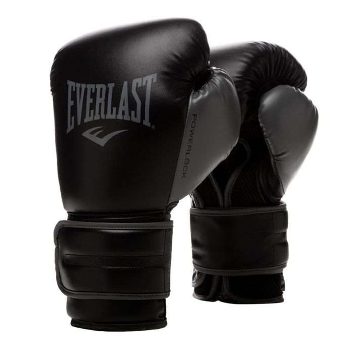 Everlast Boxhandschuhe Powerlock 2R, Schwarz