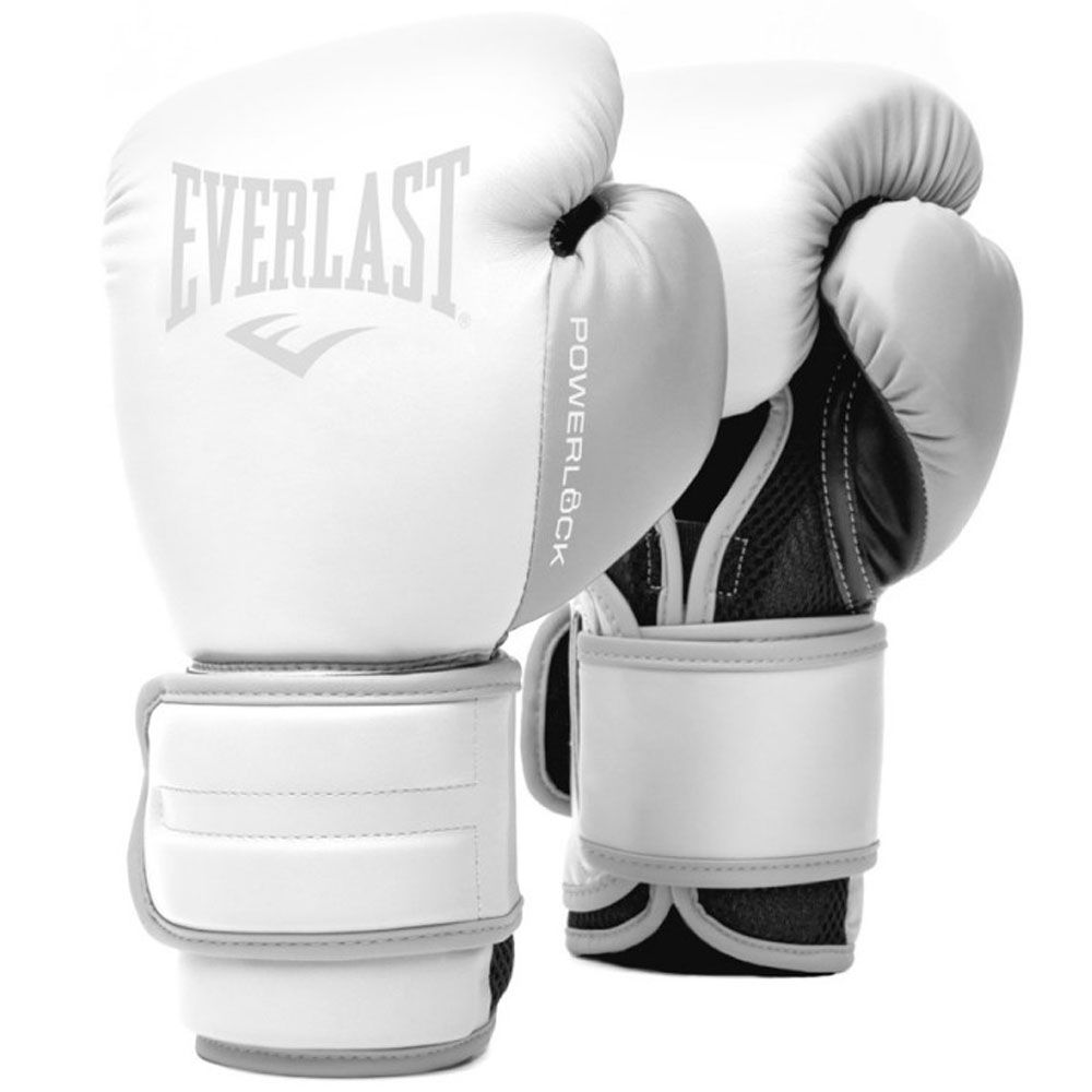 Everlast Boxhandschuhe Powerlock 2R, Weiß