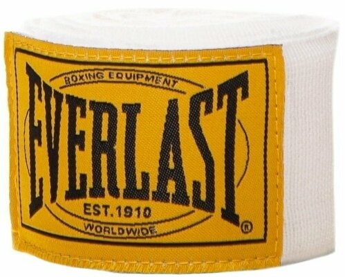 Everlast Boxbandagen 1910 4,5m Halbelastisch, Weiß