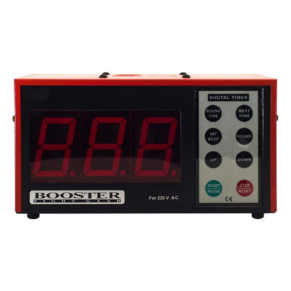 Booster Boxing Timer, Red