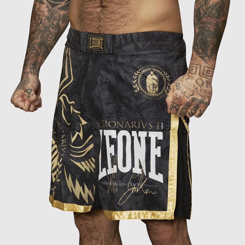 Leone Fight Shorts Legionarivs II, Black