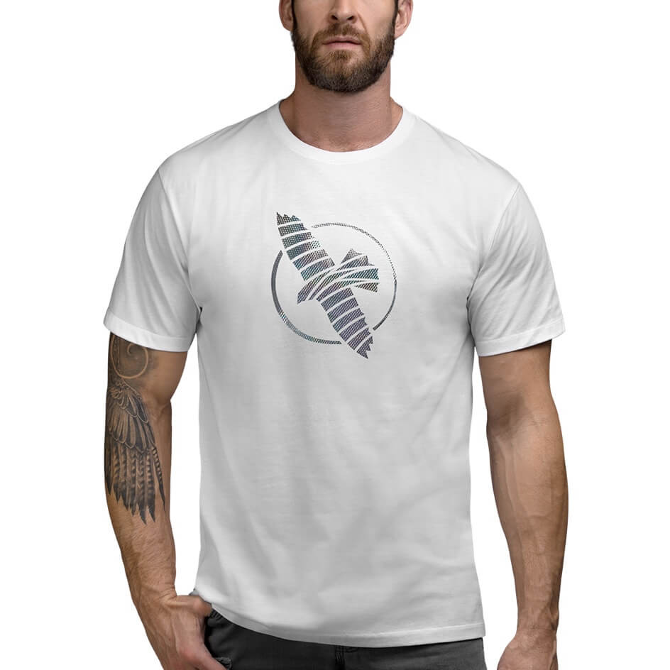 Hayabusa T-Shirt Iridescent Falcon, White